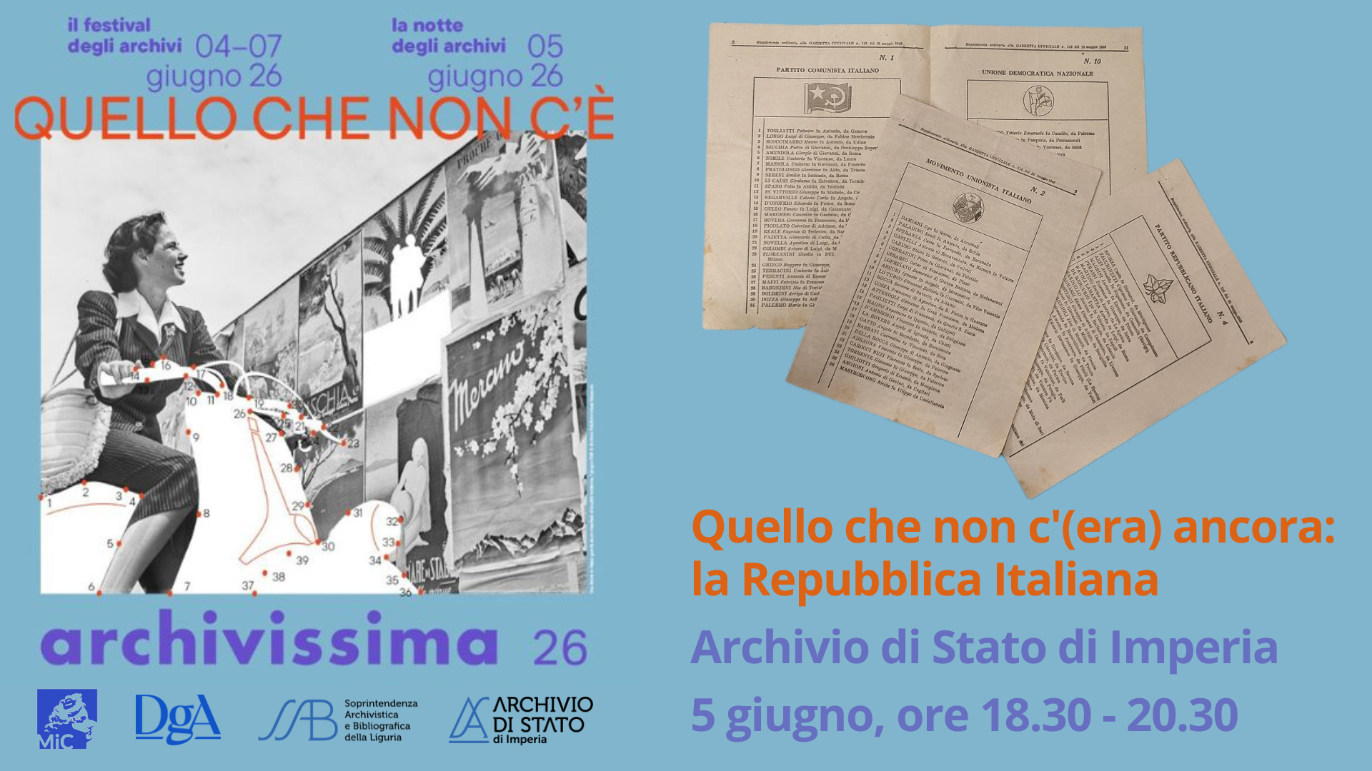 Quello che non c'era ancora: la Repubblica italiana
